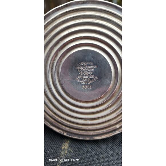 Vintage Frank M. Whiting Sterling Weighted & Re-Enforced Candle Holders 2001 - Picture 4 of 6